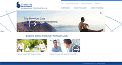 Desktop Screenshot of bankofbeirutpremiumclub.com